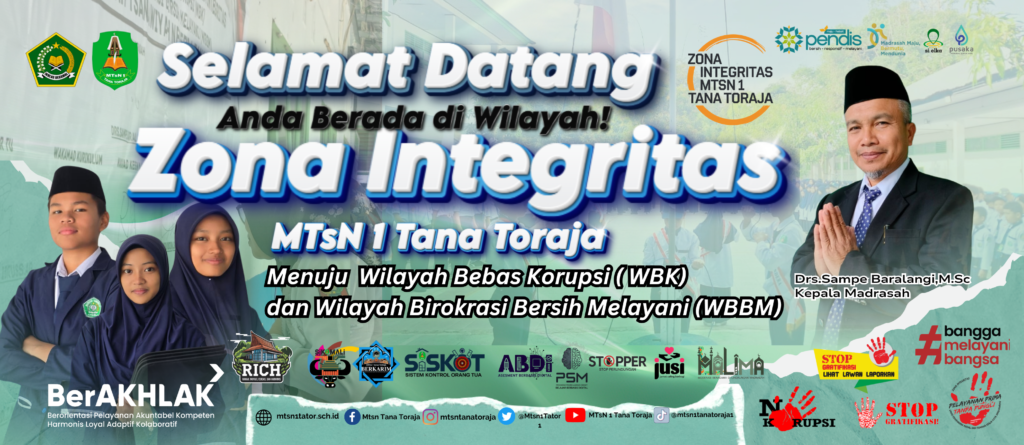 Zona Integritas MTsN 1 Tana Toraja